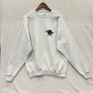 Vintage 90s Hard Rock Cafe Myrtle Beach Sweater Size Large Made in USA